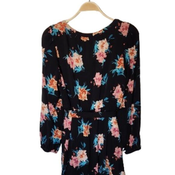Torrid Boho Floral Printed Challis Keyhole A-line Dress - Picture 6 of 6